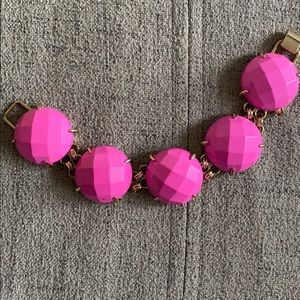 Kendra Scott magenta large stone bracelet